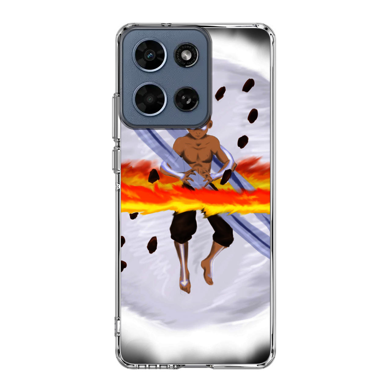 Avatar Aang Controls Four Elements Motorola Moto G 2026 Case