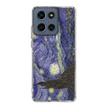 Dr Who Tardis In Van Gogh Starry Night Motorola Moto G 2026 Case