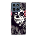 Girl Skull Flower Motorola Moto G 2026 Case