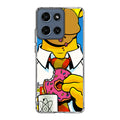 Homer Eats Donut Motorola Moto G 2026 Case
