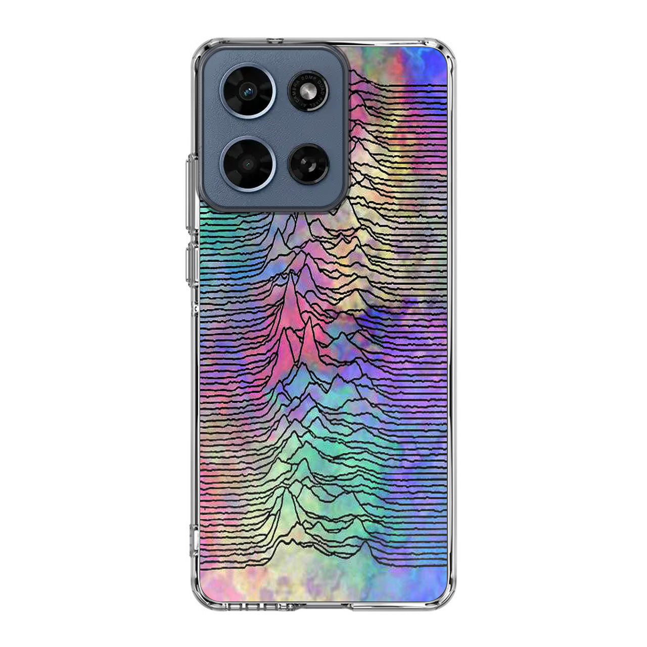 Joy Division Unknown Pleasures Colorful Motorola Moto G 2026 Case