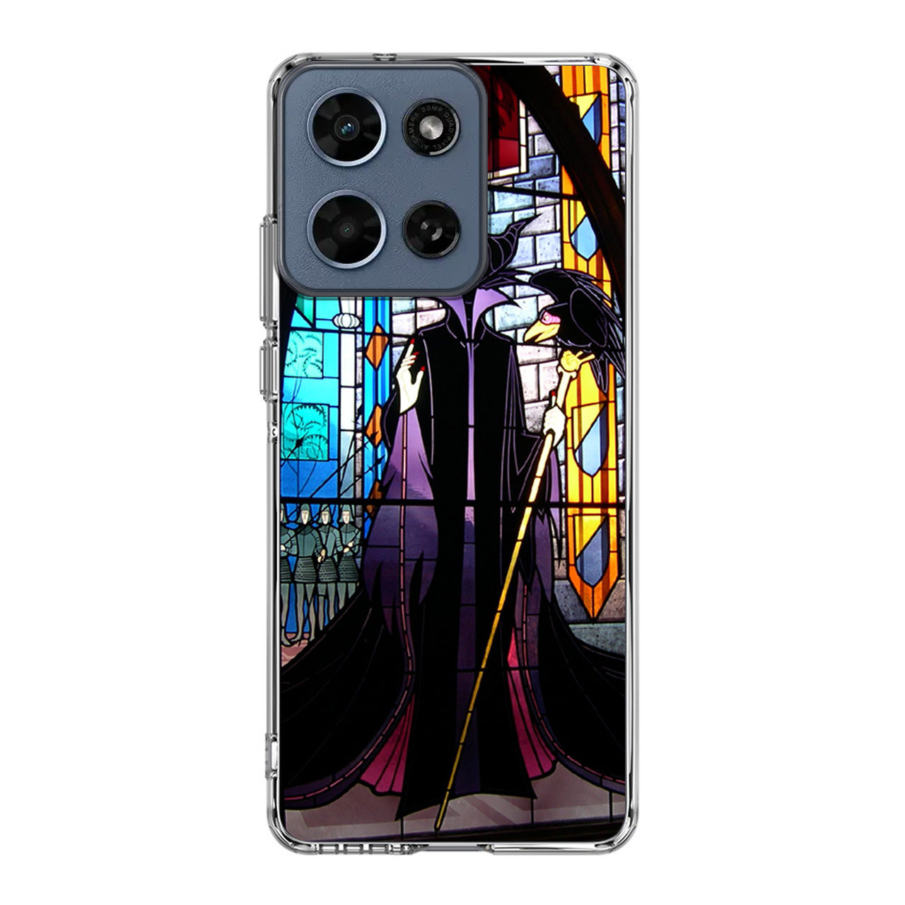 Maleficent Sleeping Beauty Glass Art Motorola Moto G 2026 Case