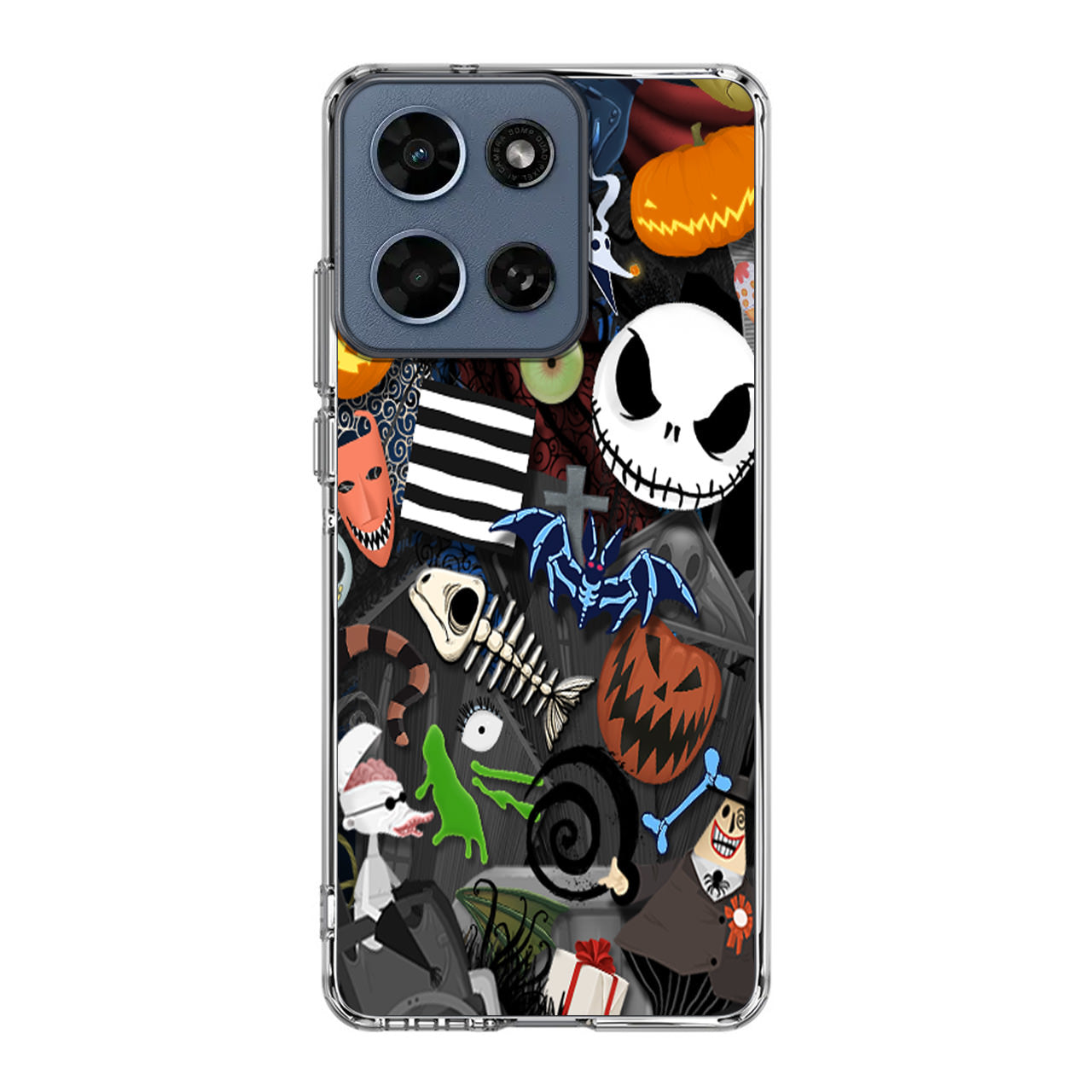 Nightmare Before Chrismast Collage Motorola Moto G 2026 Case