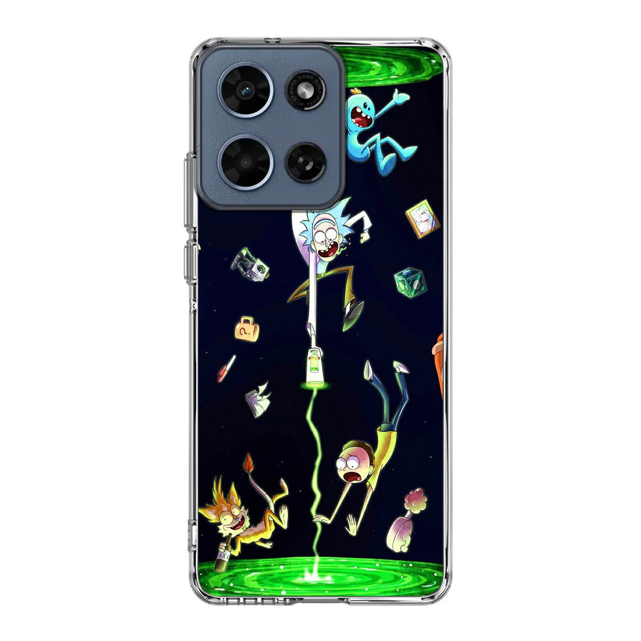 Rick And Morty Portal Fall Motorola Moto G 2026 Case