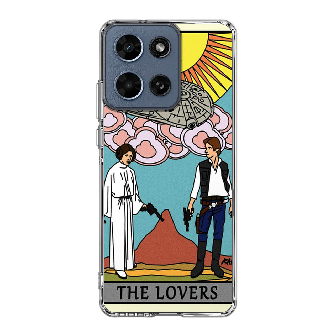 The Lovers Tarot Card Motorola Moto G 2026 Case