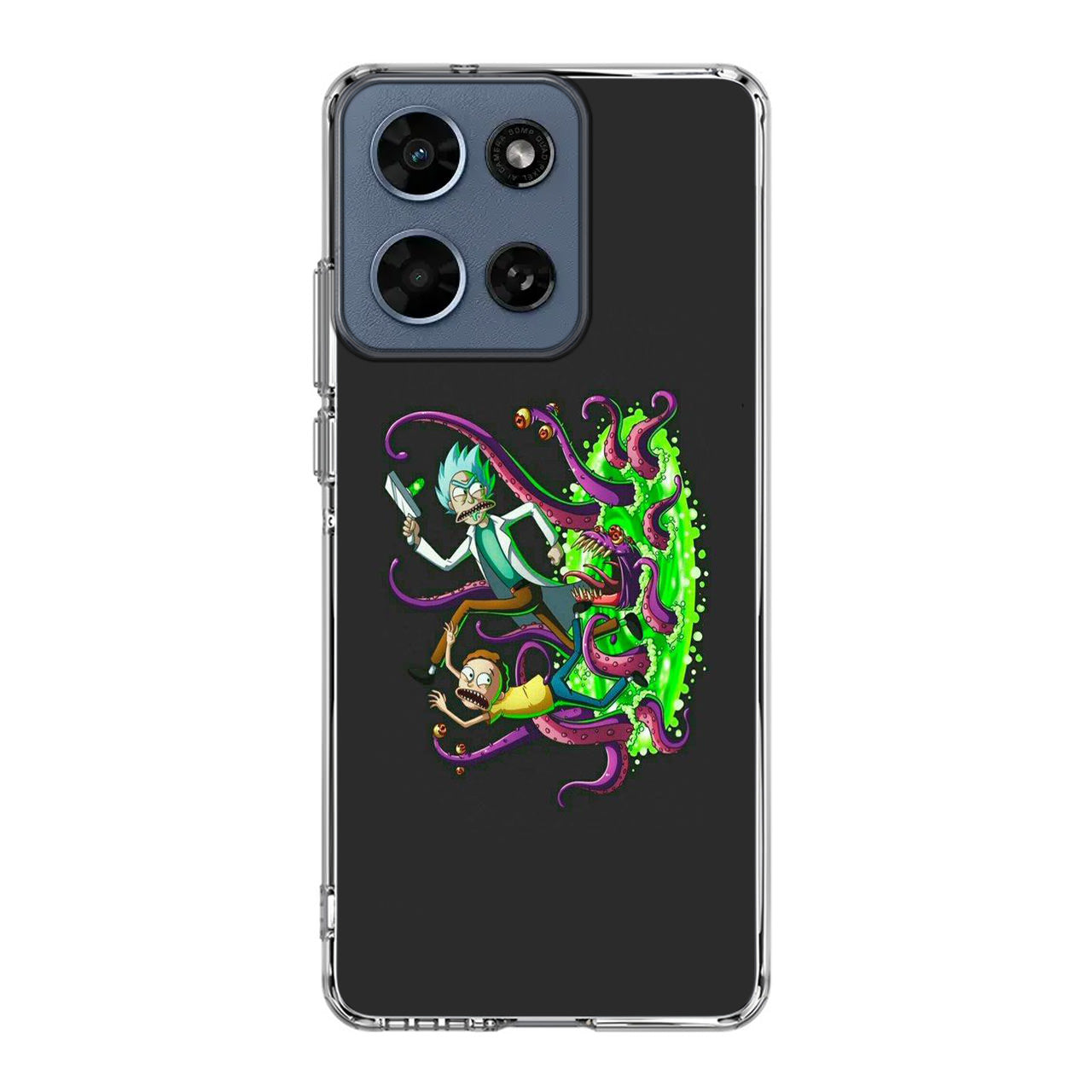 Rick And Morty Pass Through The Portal Motorola Moto G 2026 Case