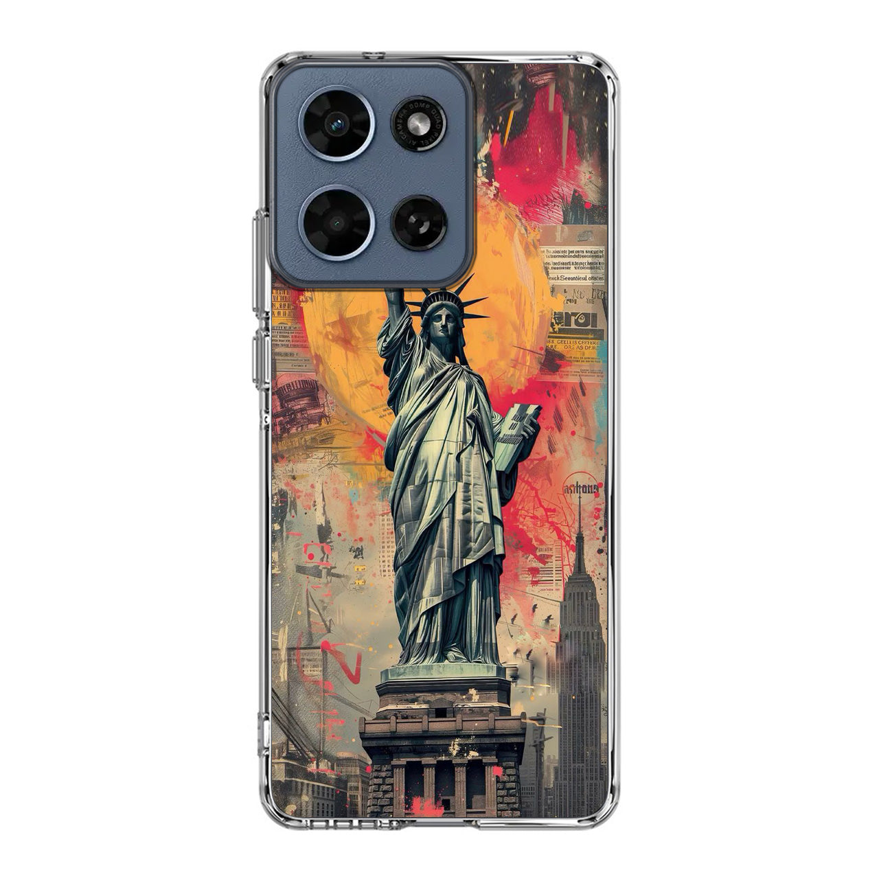 Canvas Art Statue of Liberty Motorola Moto G 2026 Case