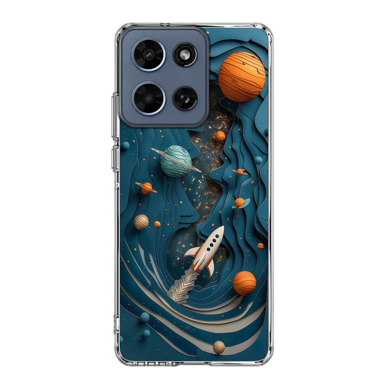 Cardboard Cosmos Motorola Moto G 2026 Case