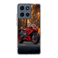 Crimson Velocity in Autumn Flame Motorola Moto G 2026 Case