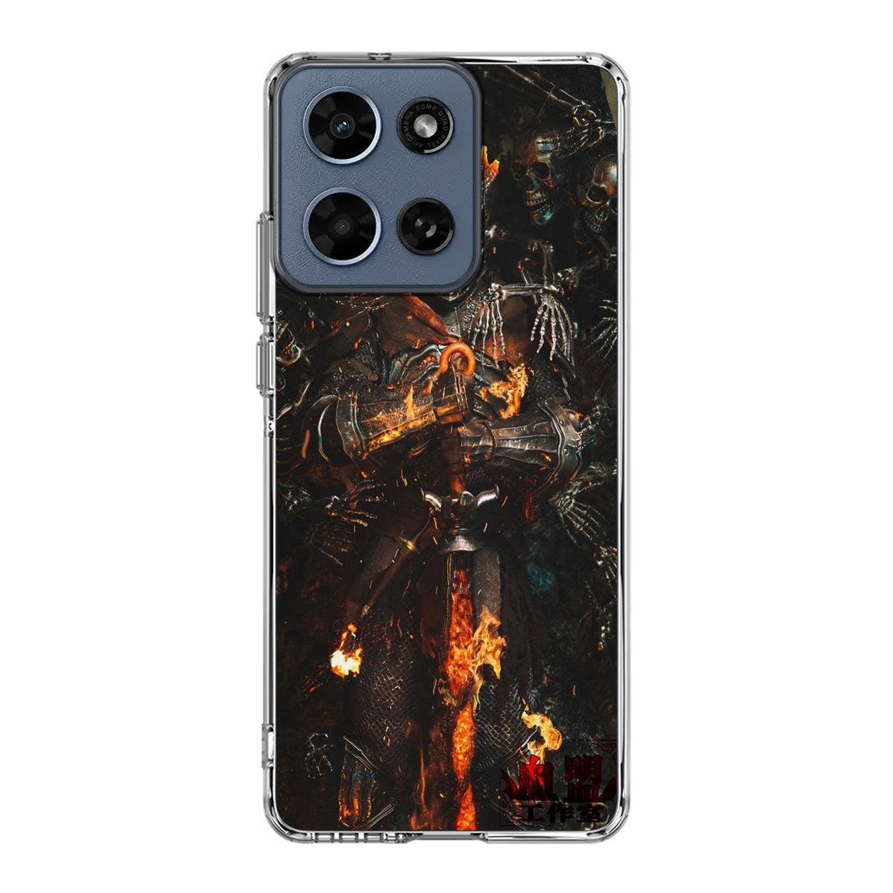 Ember King Warden Cursed Flame Motorola Moto G 2026 Case