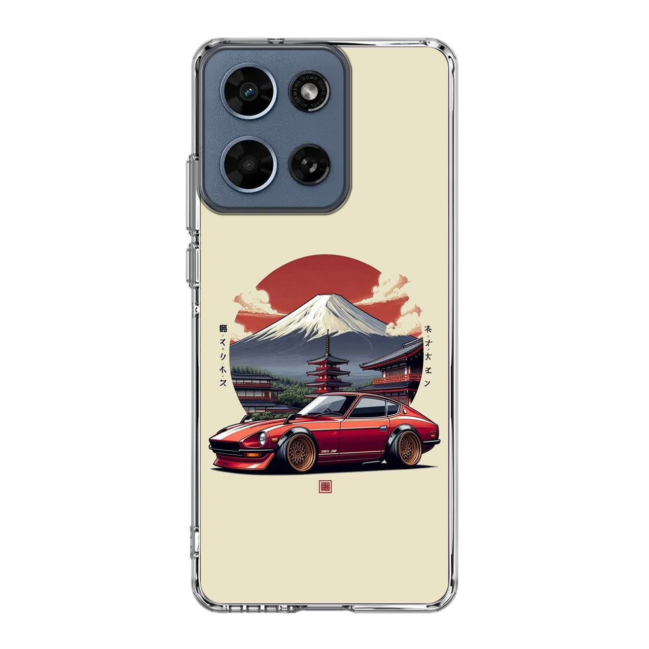 Fuji Fastback Racing the Rising Sun Motorola Moto G 2026 Case