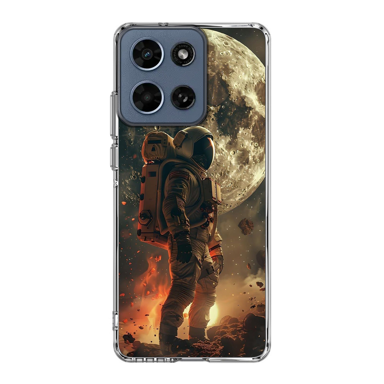 Lunar Sentinel Guardian of the Void Motorola Moto G 2026 Case