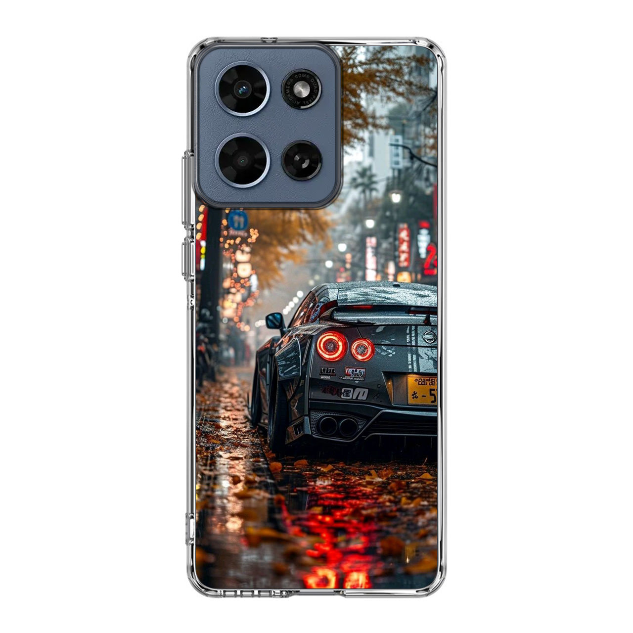 Neon Drift Autumn Streets Motorola Moto G 2026 Case