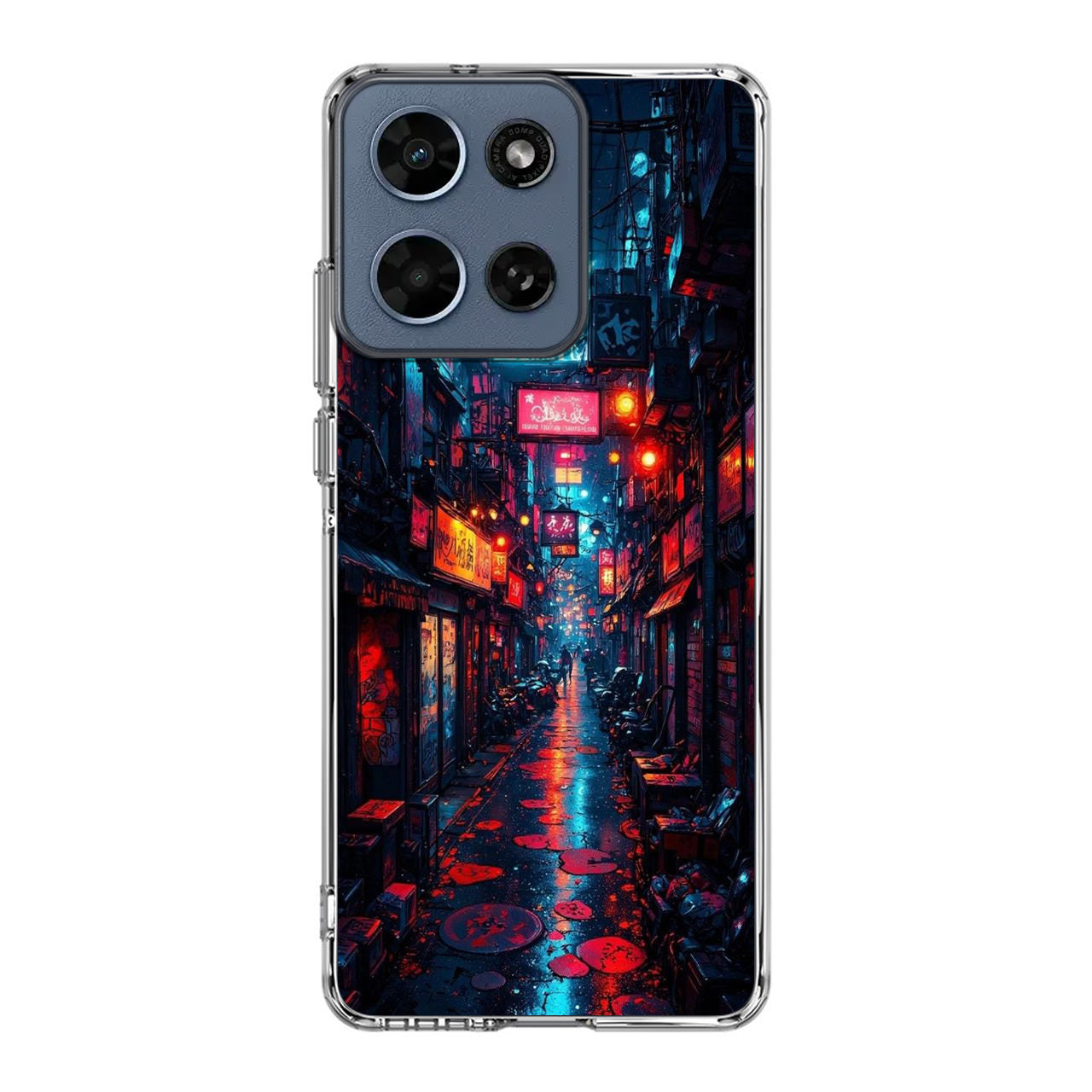 Neon Veins Of The Cyber City Motorola Moto G 2026 Case