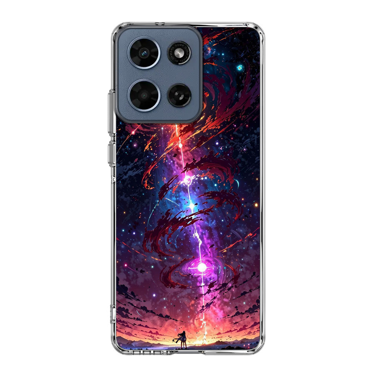 Stargazer at the Axis of Creation Motorola Moto G 2026 Case