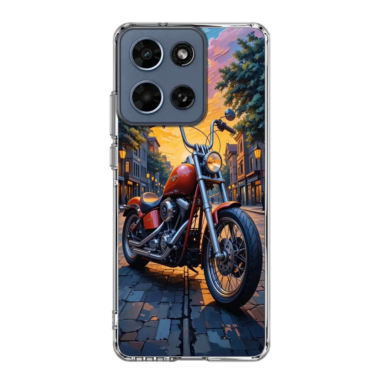 Sunset Thunder Ride Into the Glow Motorola Moto G 2026 Case