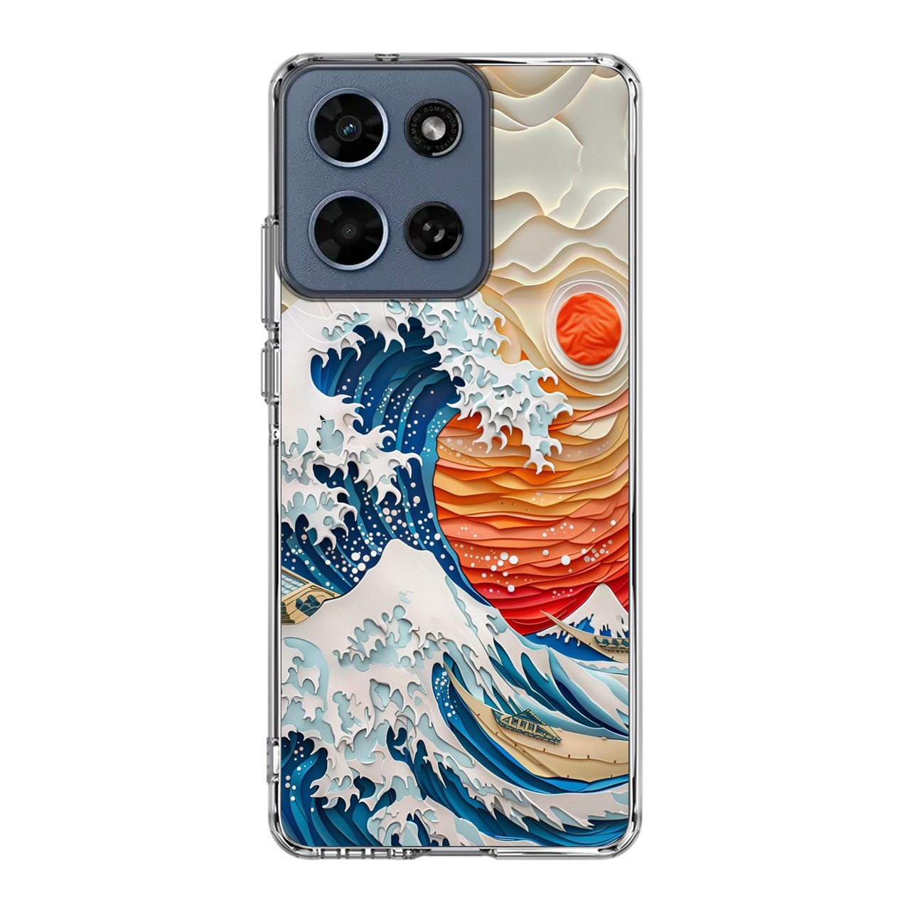 The Great Wave Off Paper Art Motorola Moto G 2026 Case