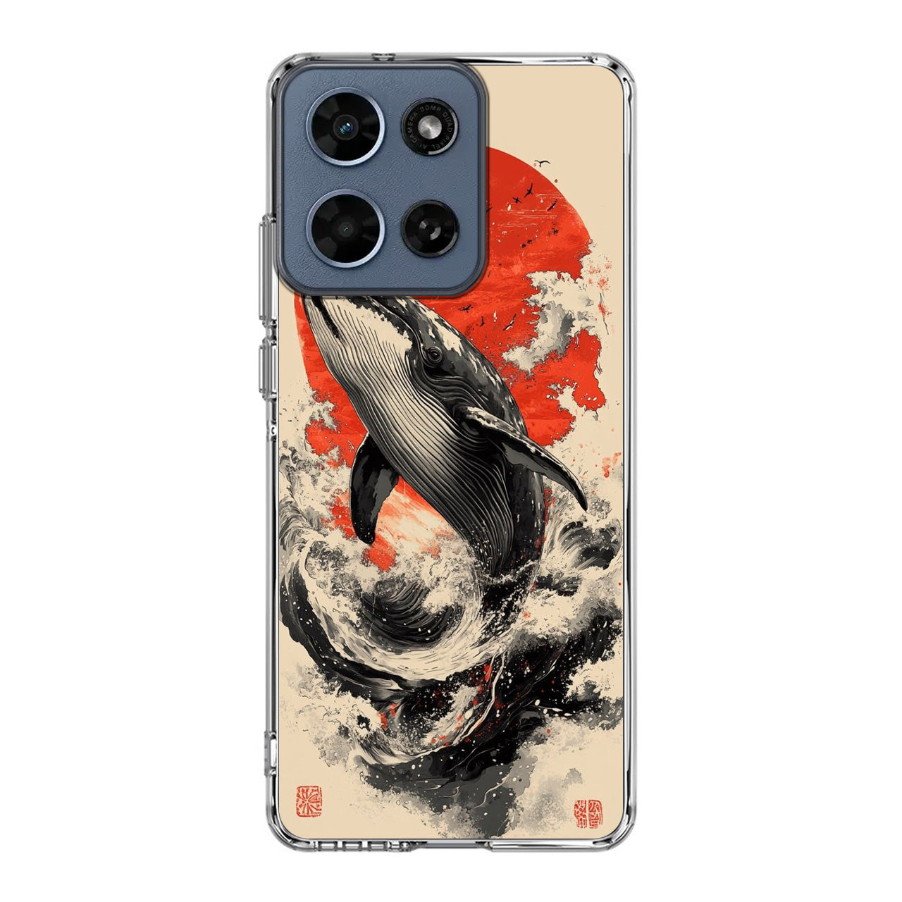 The Whale Rises Motorola Moto G 2026 Case