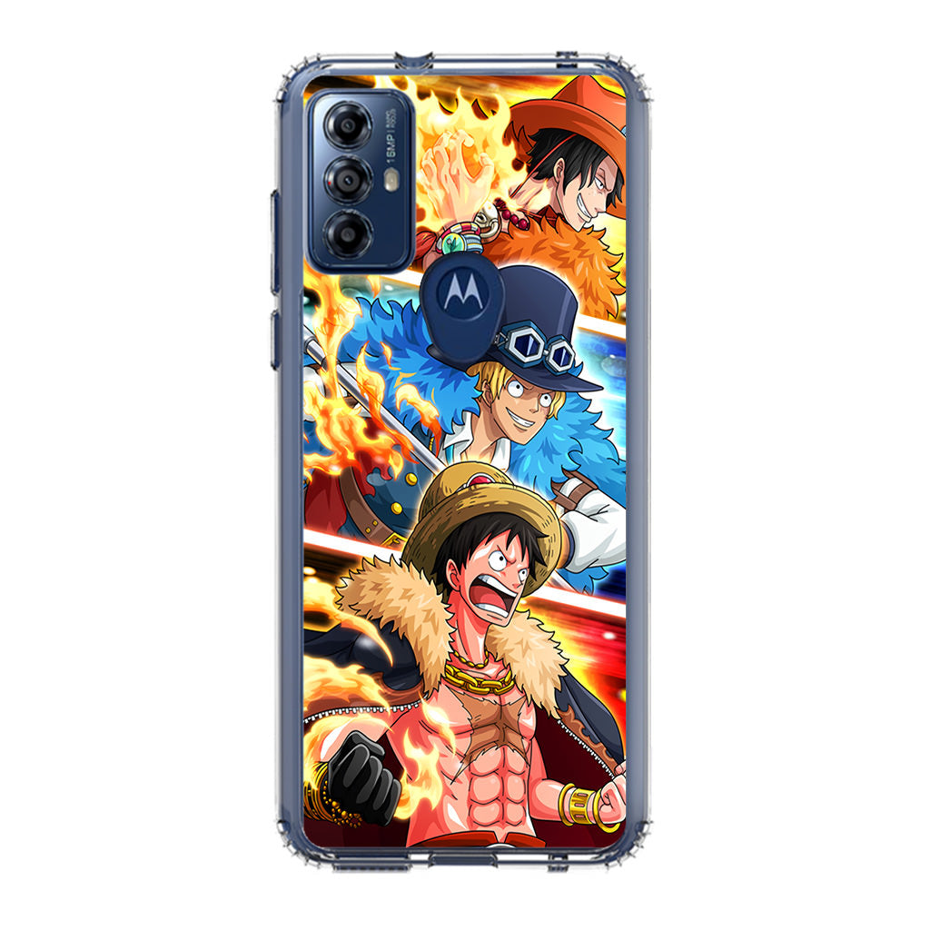 Ace Sabo Luffy Motorola Moto G Play 2023 Case