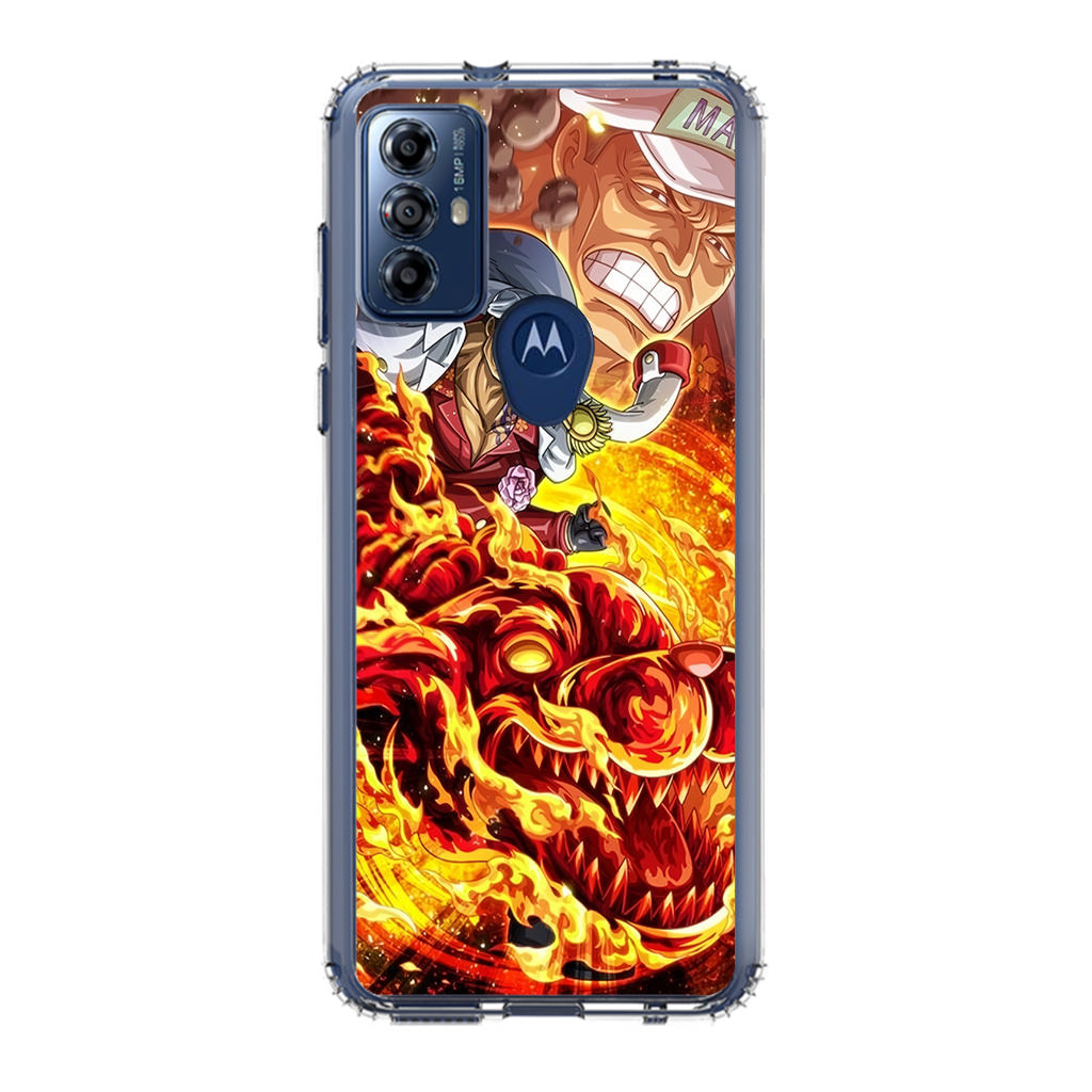 Admiral Akainu Motorola Moto G Play 2023 Case