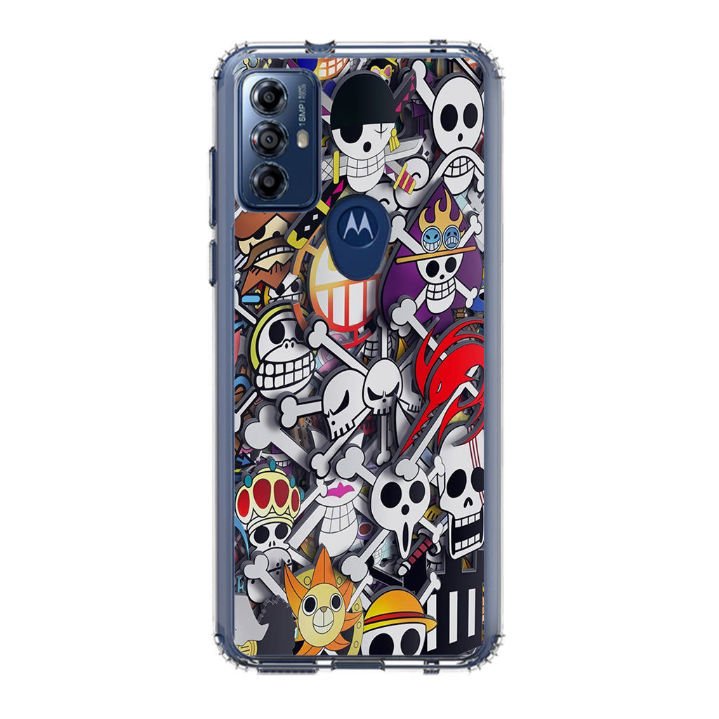 All Pirate Symbols One Piece Motorola Moto G Play 2023 Case