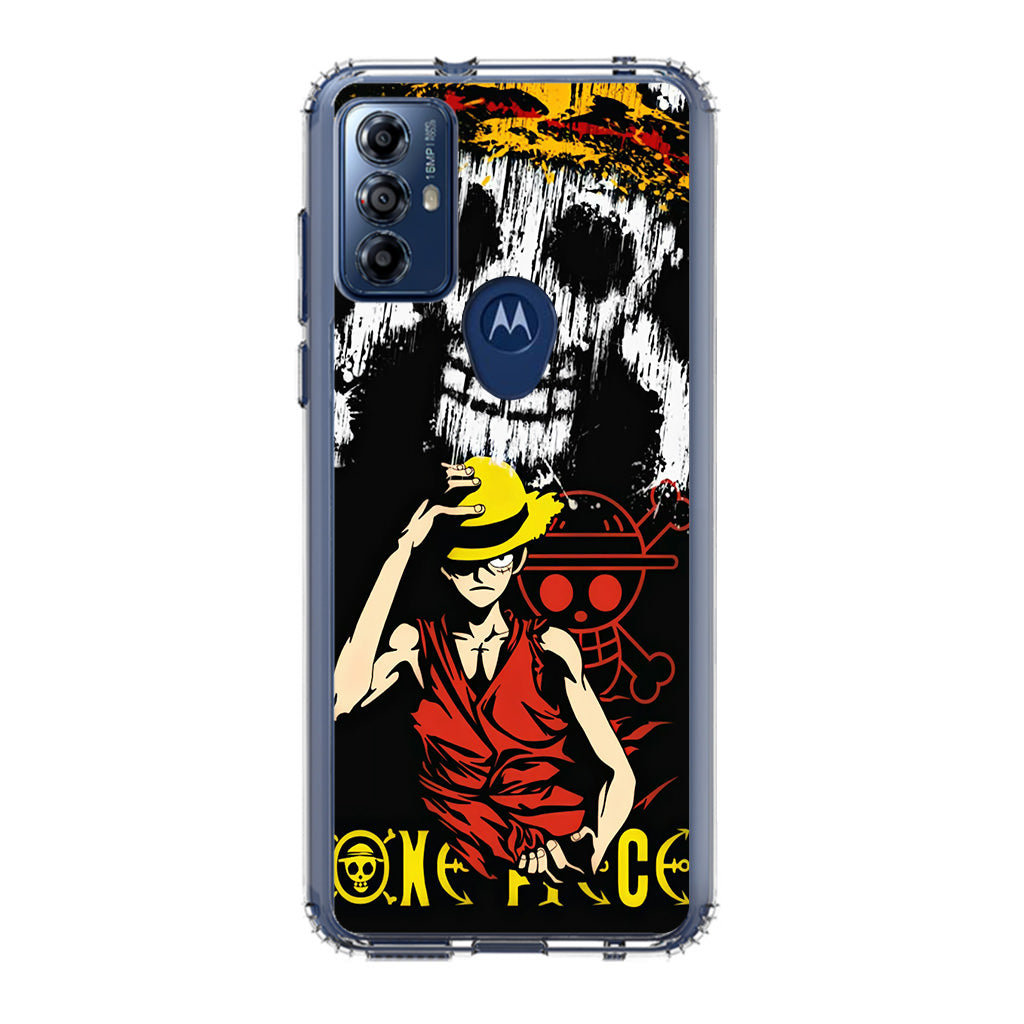 Monkey D Luffy Paint Art Motorola Moto G Play 2023 Case