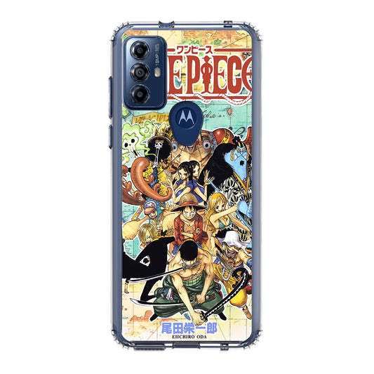 One Piece Comic Straw Hat Pirate Motorola Moto G Play 2023 Case