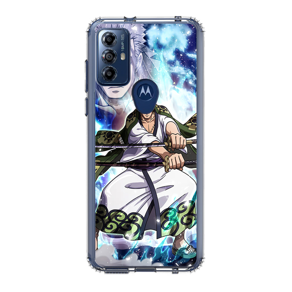 Zoro Two-Sword Style Arc Wano Motorola Moto G Play 2023 Case