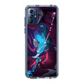 Abstract Purple Blue Art Motorola Moto G Play 2023 Case
