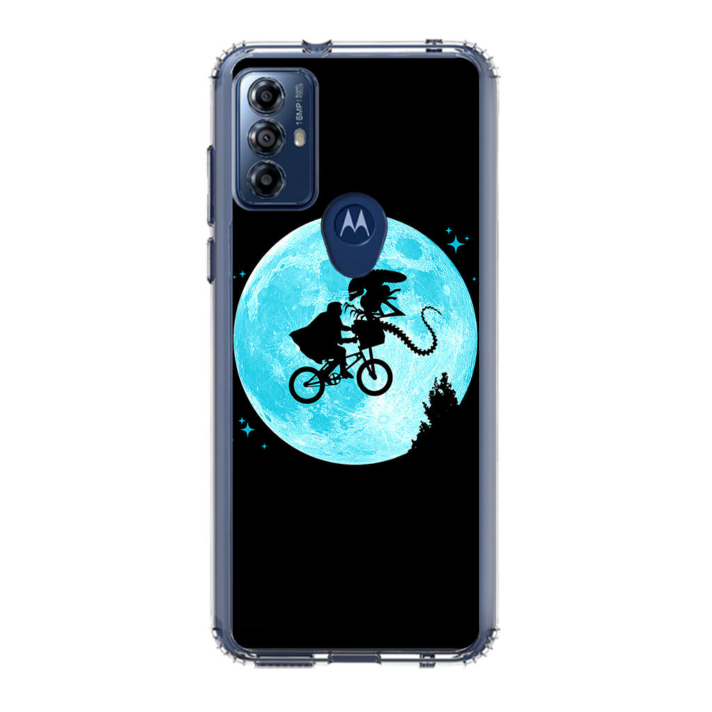 Alien Bike to the Moon Motorola Moto G Play 2023 Case