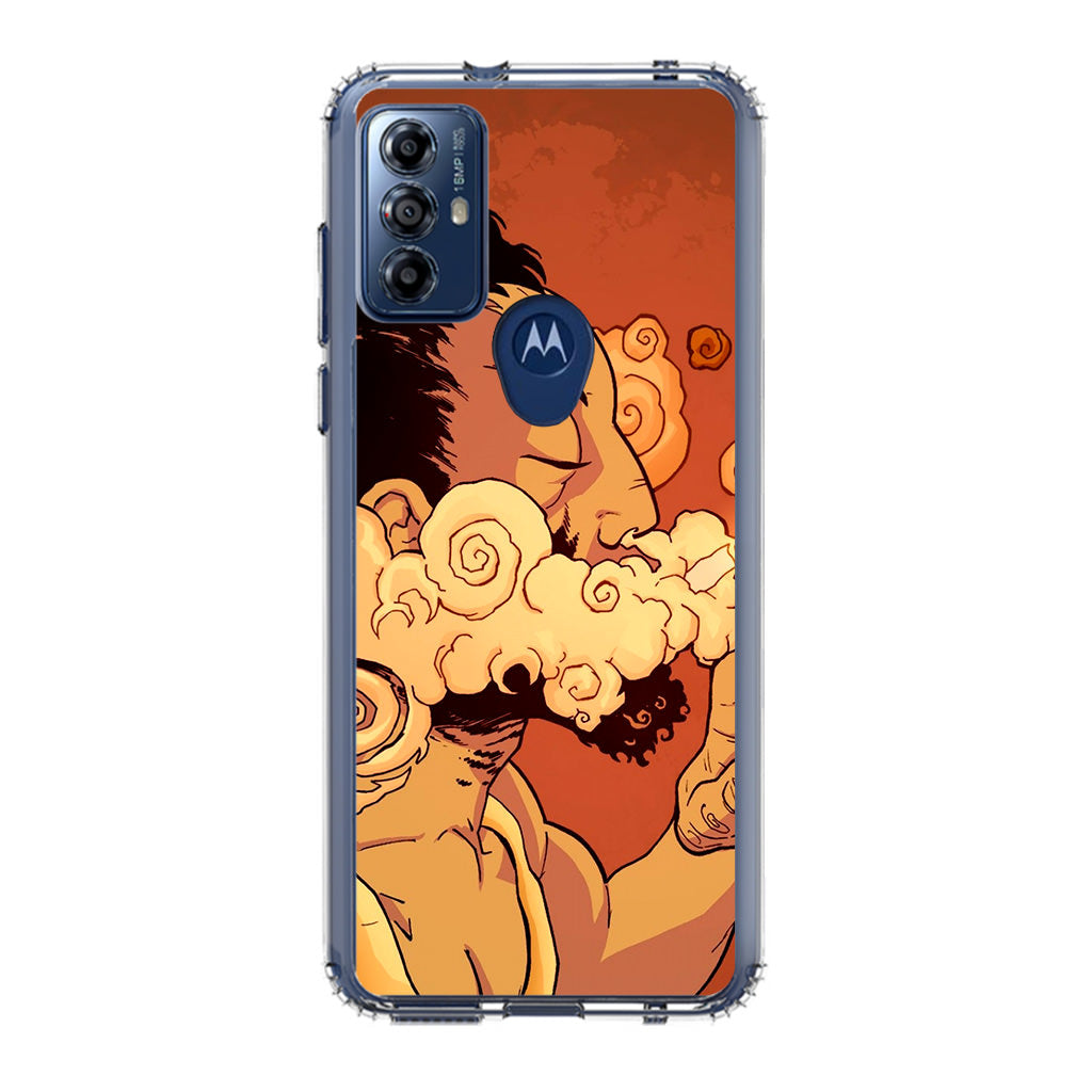 Artistic Psychedelic Smoke Motorola Moto G Play 2023 Case