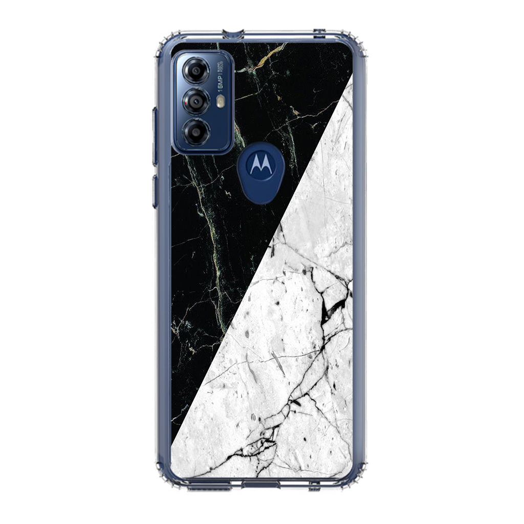 B&W Marble Motorola Moto G Play 2023 Case