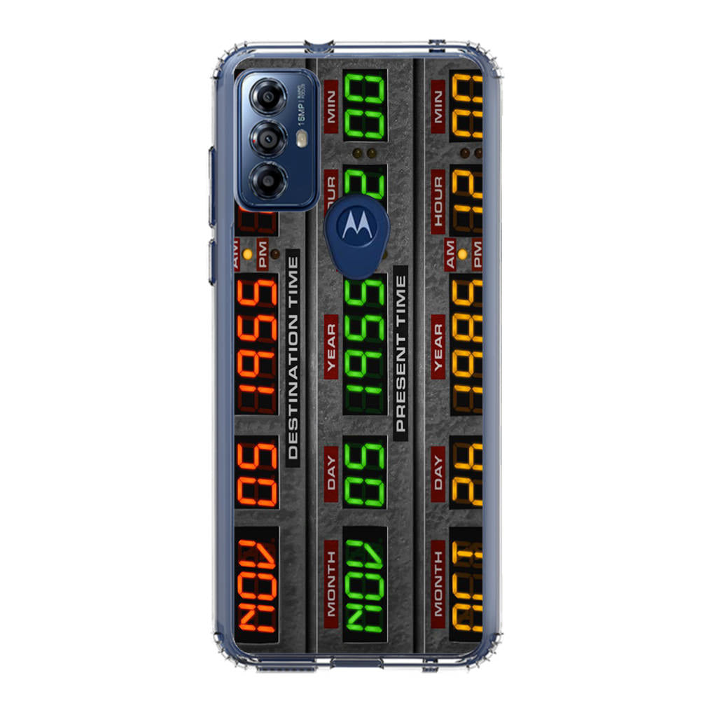 Back To The Future Time Circuits Motorola Moto G Play 2023 Case