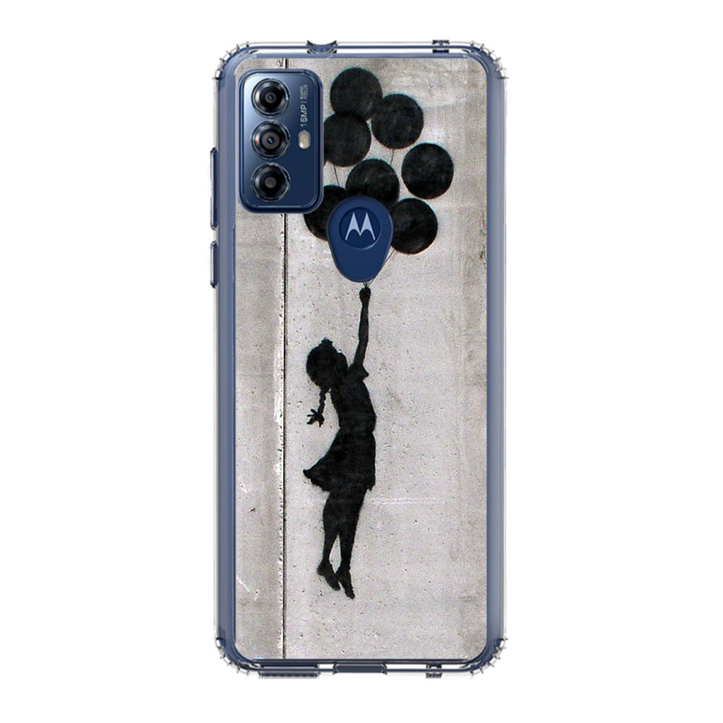 Banksy Girl With Balloons Motorola Moto G Play 2023 Case