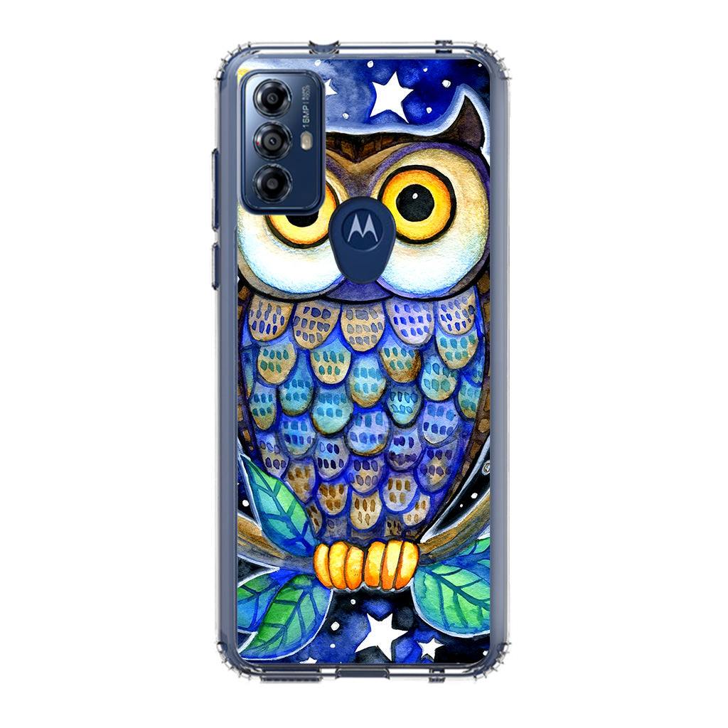 Bedtime Owl Motorola Moto G Play 2023 Case