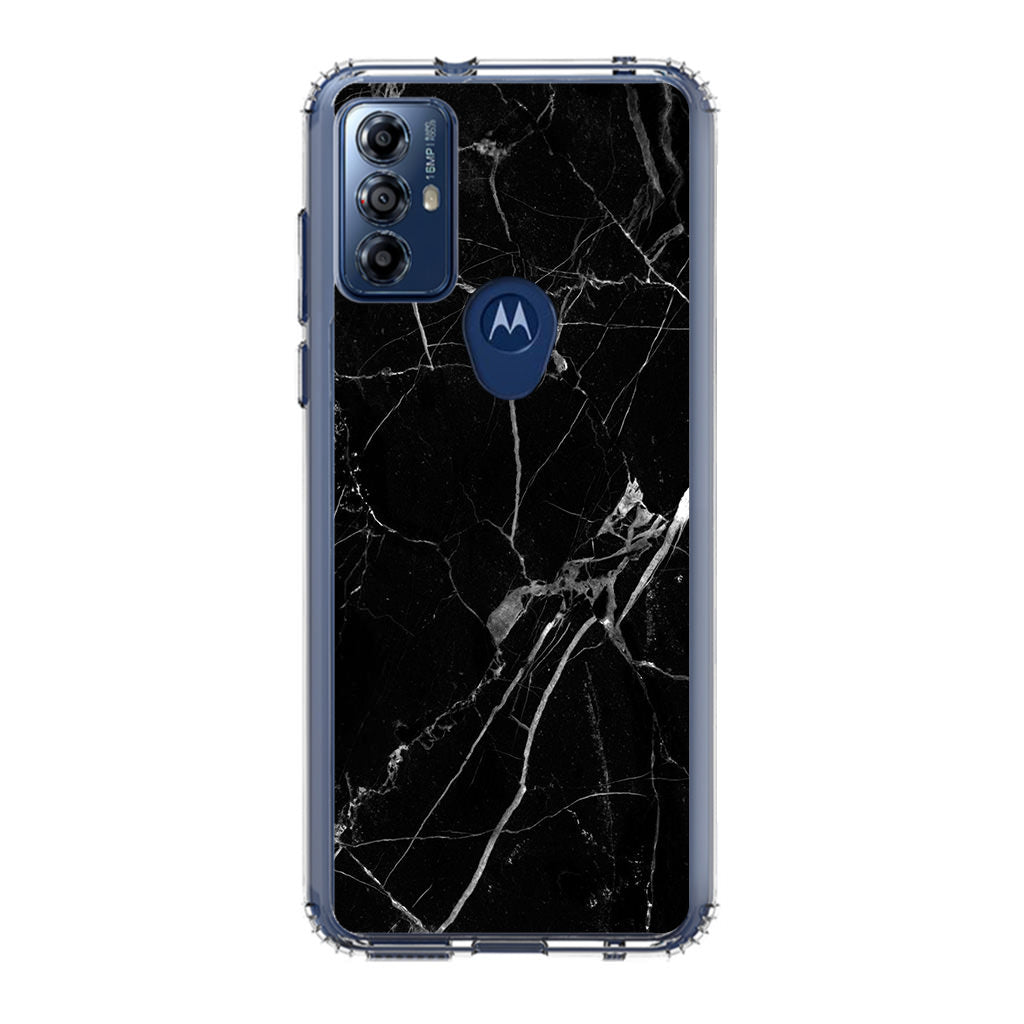 Black Marble Motorola Moto G Play 2023 Case