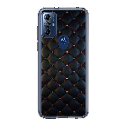 Black Royal Pattern Motorola Moto G Play 2023 Case