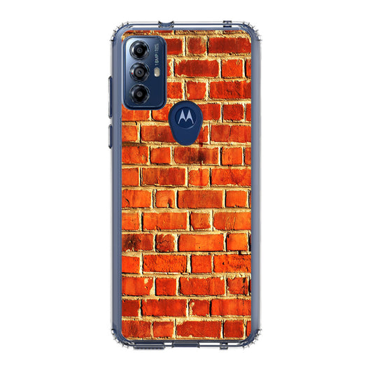 Brick Wall Pattern Motorola Moto G Play 2023 Case