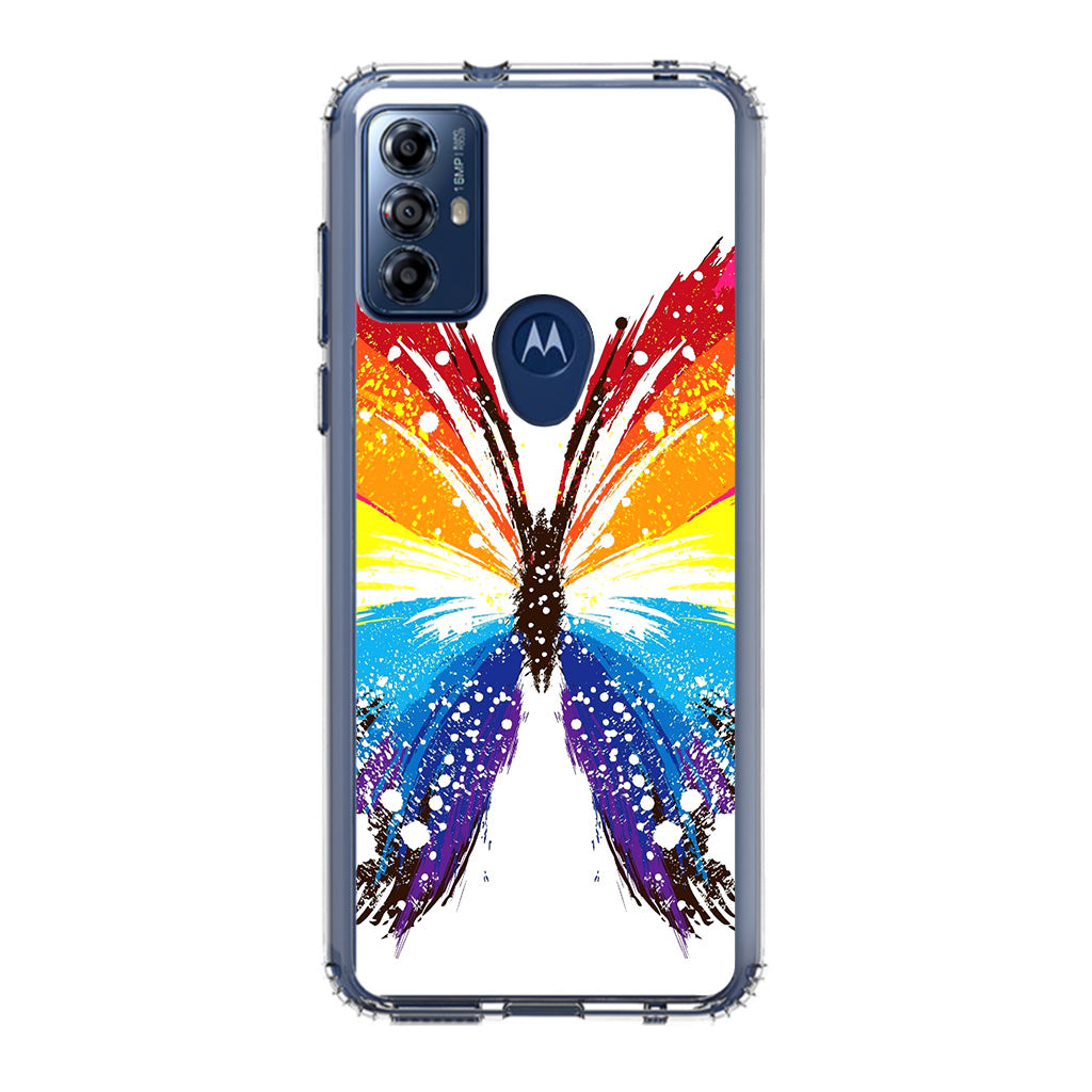 Butterfly Abstract Colorful Motorola Moto G Play 2023 Case