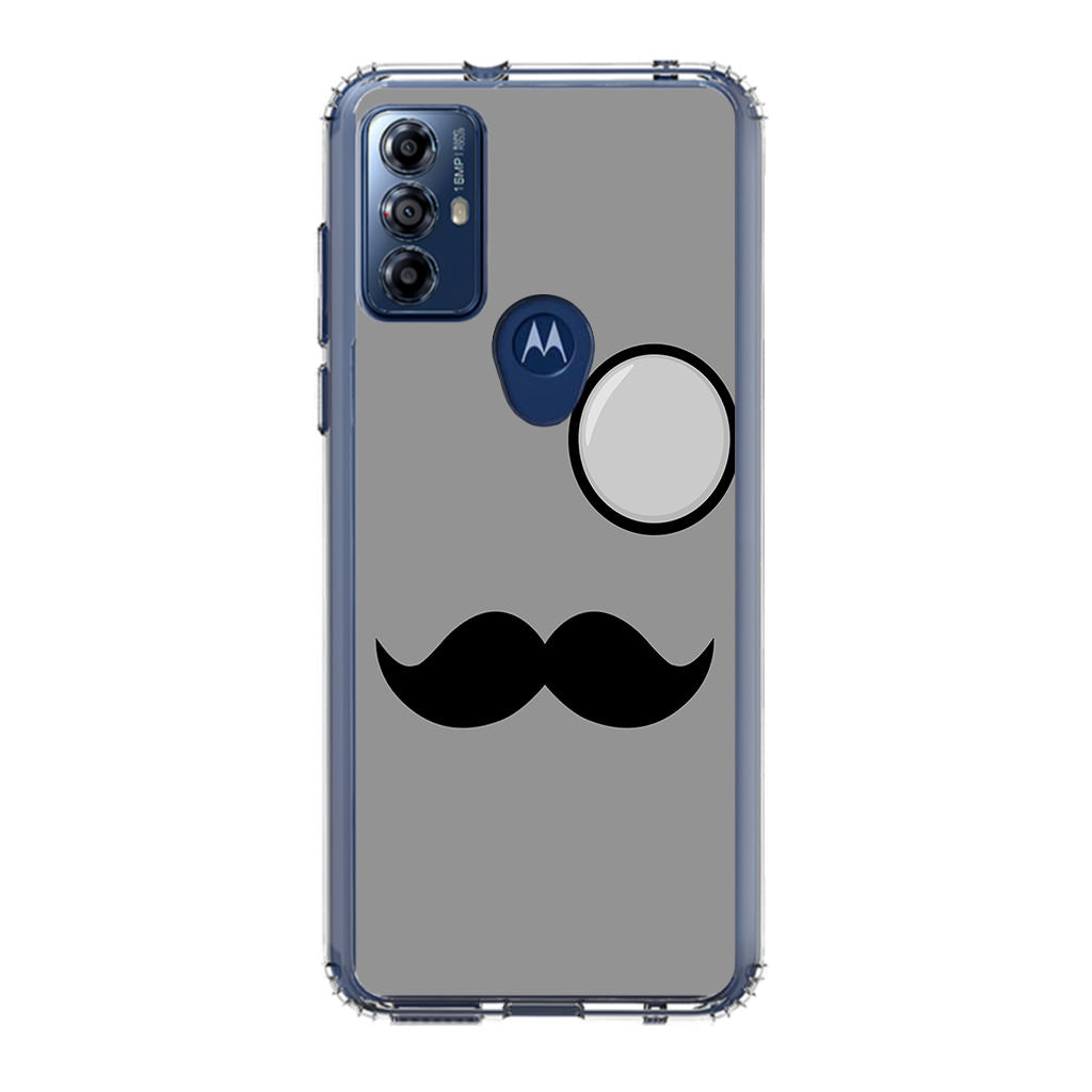 Classy Mustache Motorola Moto G Play 2023 Case