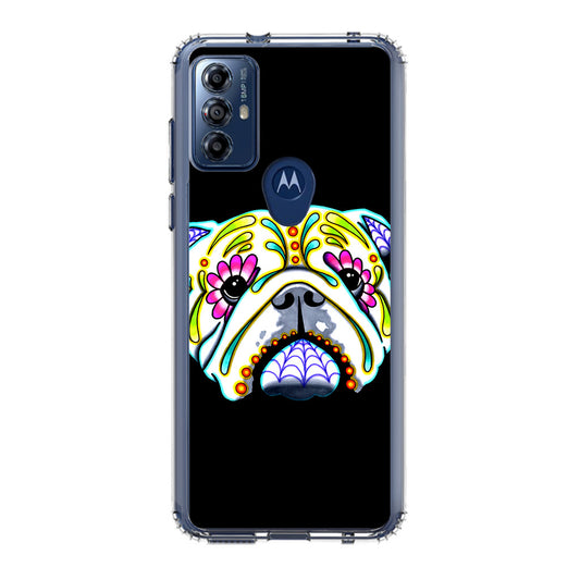 Colorful Bulldog Art Motorola Moto G Play 2023 Case