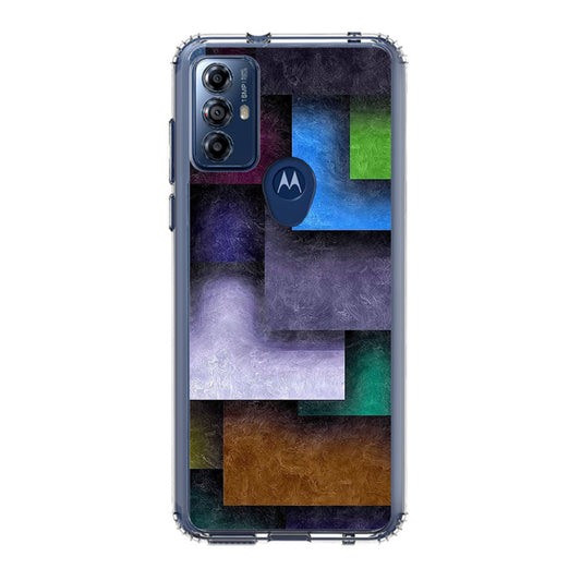 Colorful Rectangel Art Motorola Moto G Play 2023 Case