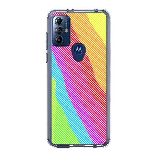 Colorful Stripes Motorola Moto G Play 2023 Case