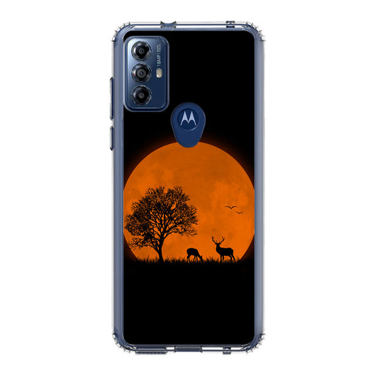 Deer Silhouette Motorola Moto G Play 2023 Case