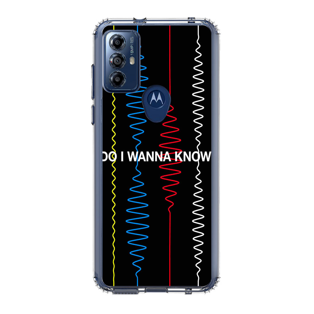 Do I Wanna Know Four Strings Motorola Moto G Play 2023 Case