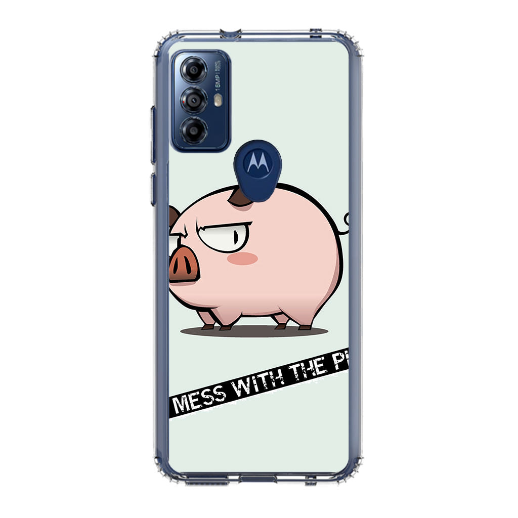 Dont Mess With The Pig Motorola Moto G Play 2023 Case