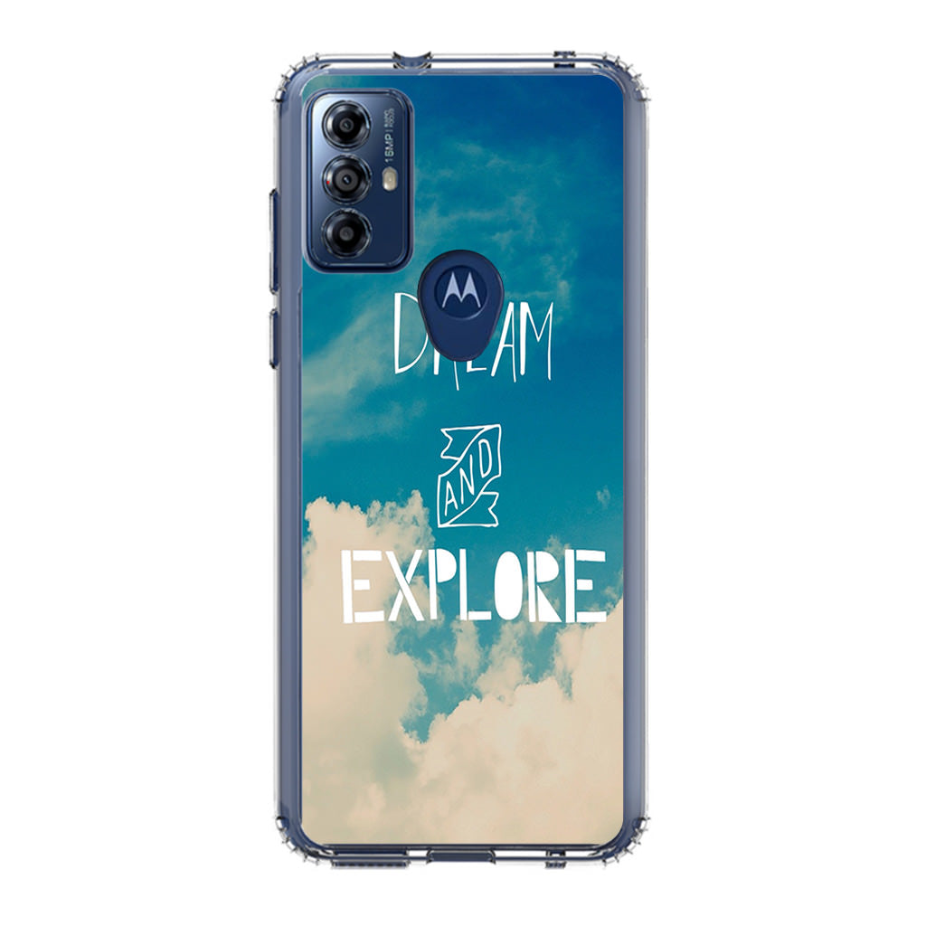 Dream and Explore Motorola Moto G Play 2023 Case