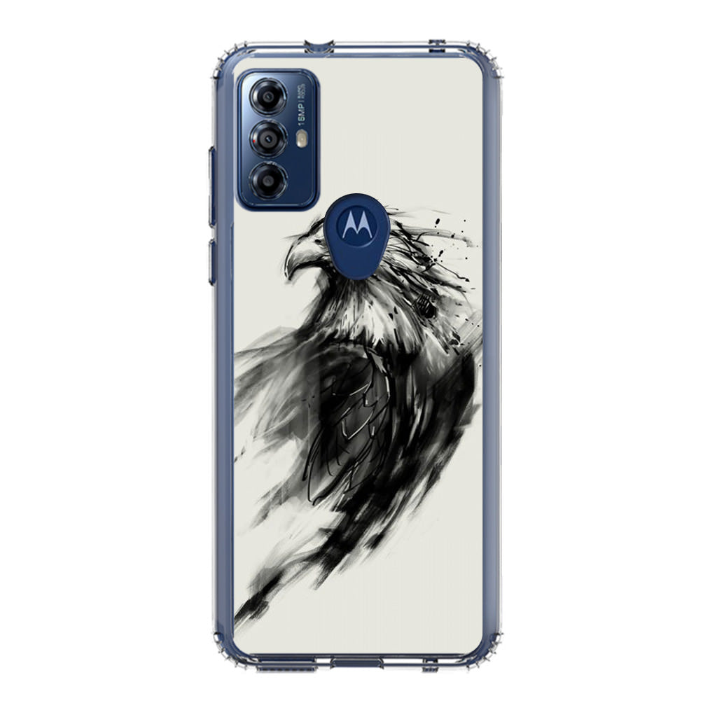 Eagle Art Black Ink Motorola Moto G Play 2023 Case