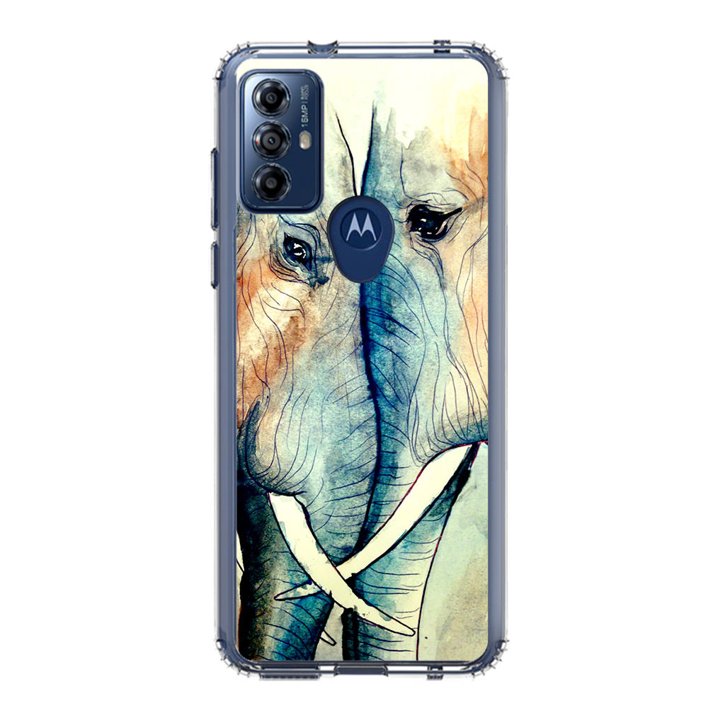 Elephants Sadness Motorola Moto G Play 2023 Case