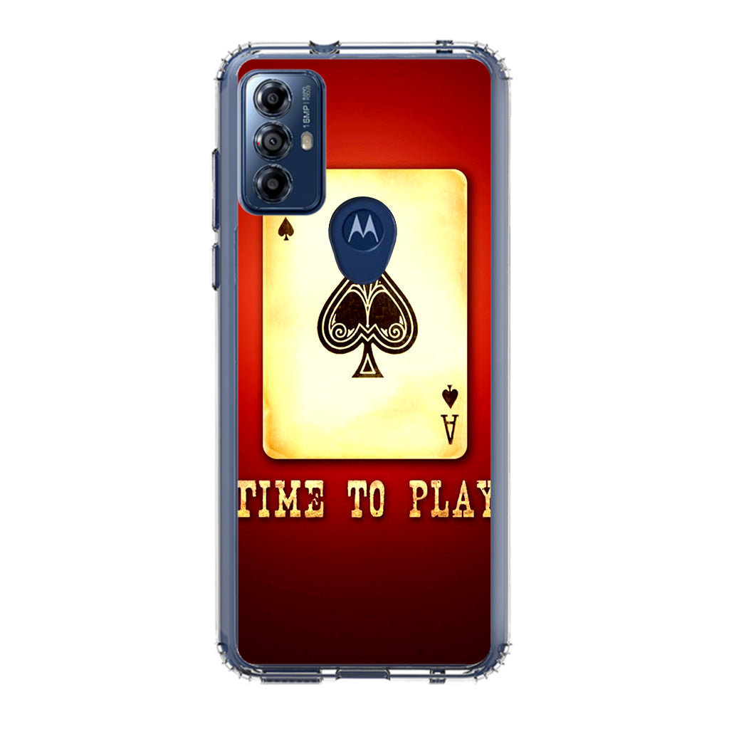 Game Card Time To Play Motorola Moto G Play 2023 Case